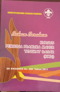 Image of Bahan Serahan kursus pembina pramuka mahir tingkat dasar