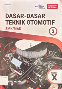 Image of DASAR-DASAR TEKNIK OTOMOTIF 2