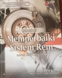 Image of Memperbaiki Sistem Rem