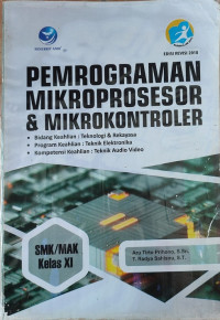 Image of Pemrograman Mikroprosesor dan Mikrokontroler Kelas XI