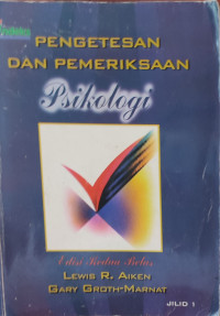 Image of Pengetesan dan Pemeriksaan Psikologi