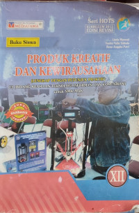 Image of Produk kreatif dan Kewirausahaan Kelas XII